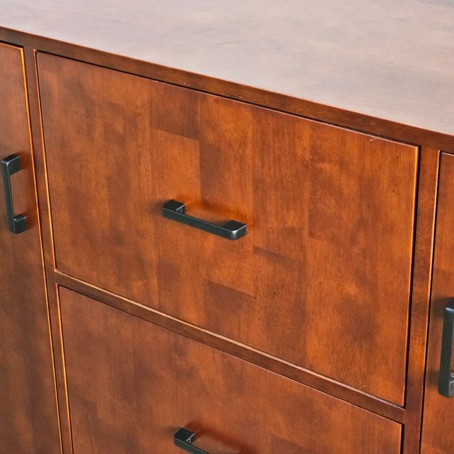 Tủ lưu trữ 160x40x100cm gỗ cao su KTB68249