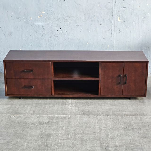Kệ tivi 150x40x55cm gỗ cao su KTV68034