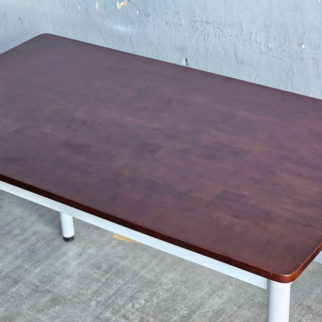 Bàn làm việc 120x70cm gỗ cao su hệ OMA HBOM015