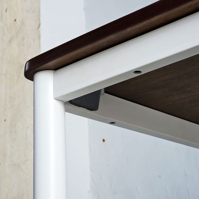 Bàn làm việc 120x70cm gỗ cao su hệ OMA HBOM015