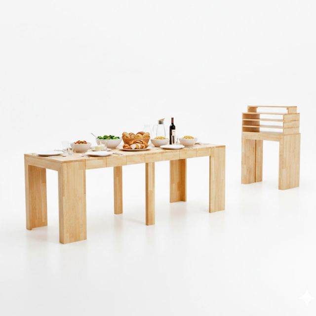 Bàn ăn xếp gọn BAXG001