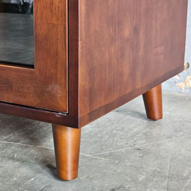 Bàn đảo bếp 80x50x87cm gỗ cao su mặt đá KISL010