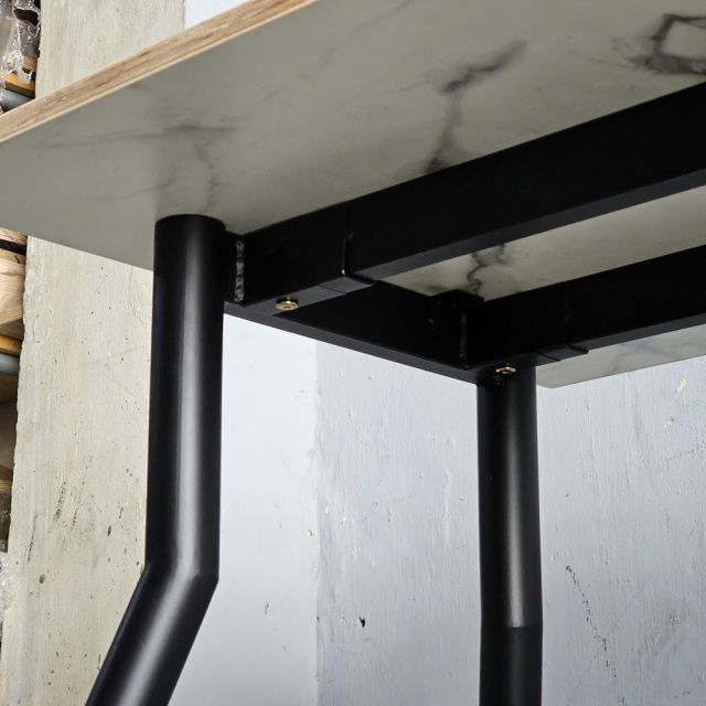 Bàn ăn 160x70cm plywood vân đá BA68301