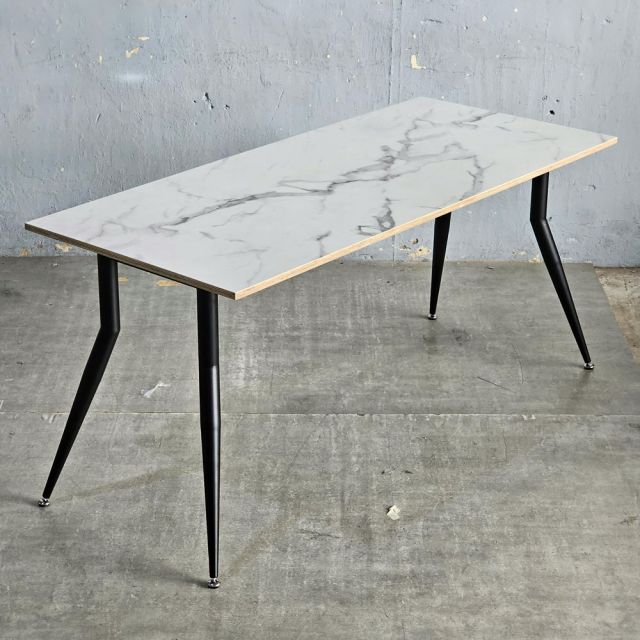 Bàn ăn 160x70cm plywood vân đá BA68301