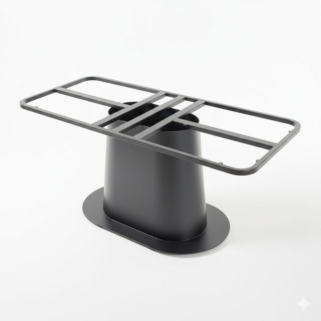 Chân bàn ăn 160x70cm sơn tĩnh điện CHB68103