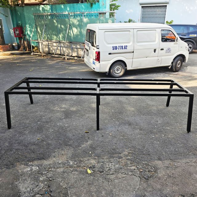 Chân sắt lắp ráp cho bàn 340x120cm hệ Aton HCAT028
