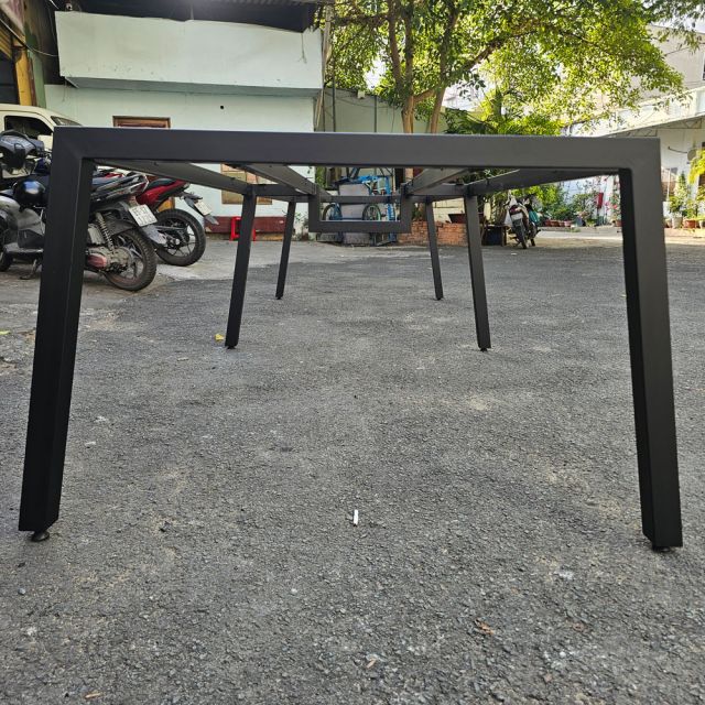 Chân sắt lắp ráp cho bàn 340x120cm hệ Aton HCAT028