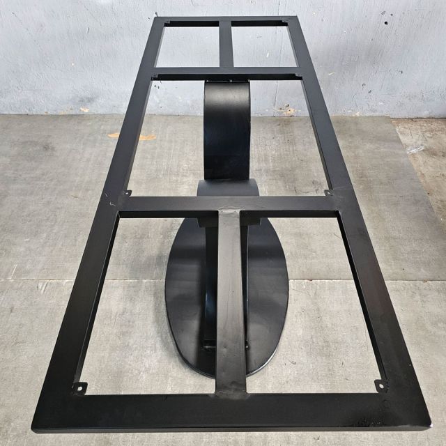 Chân bàn sắt 160x60cm sơn tĩnh điện CHB68102