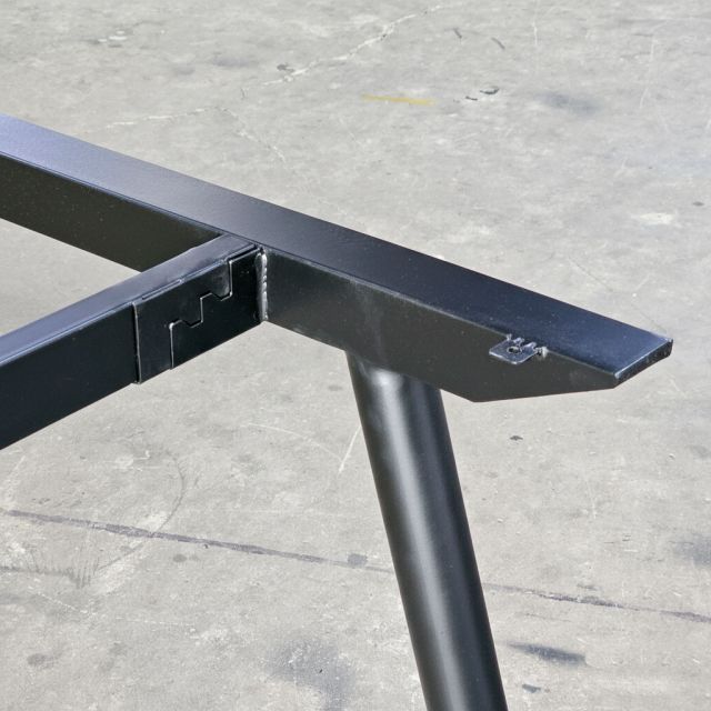 Chân sắt lắp ráp dùng cho bàn cụm 4 chữ thập 240x240cm HCCO024