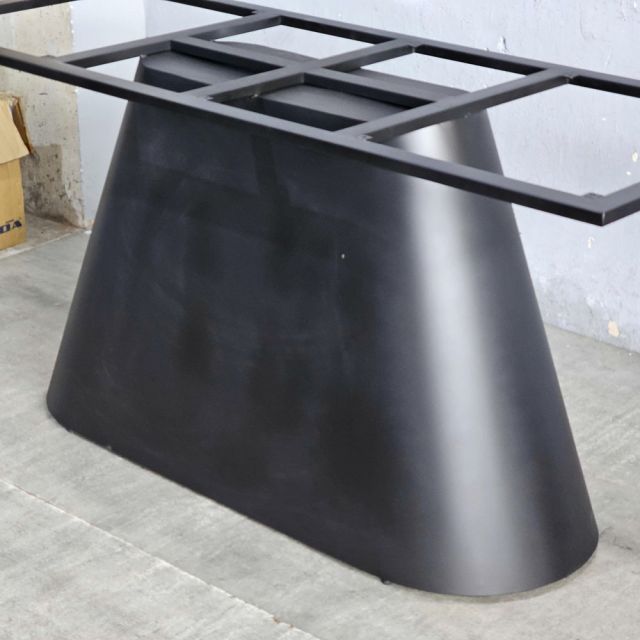 Chân bàn ăn cố định 160x60cm khung sắt CHB68106