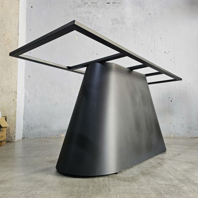 Chân bàn ăn cố định 160x60cm khung sắt CHB68106