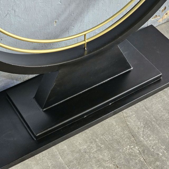 Bàn console DIN mặt đá khung sắt CST054