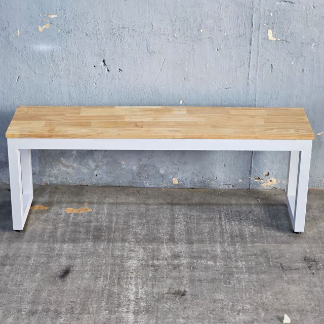 Ghế băng dài 120x30x45cm gỗ cao su GBD064