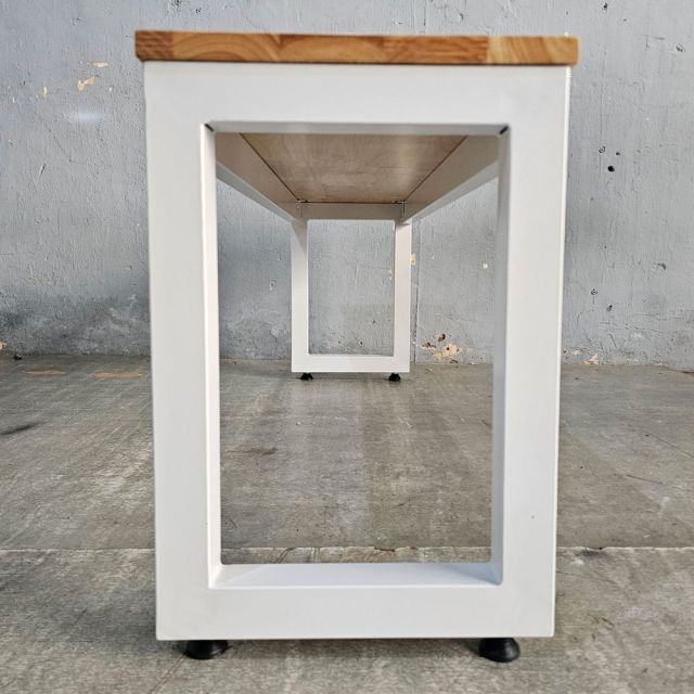 Ghế băng dài 120x30x45cm gỗ cao su GBD064