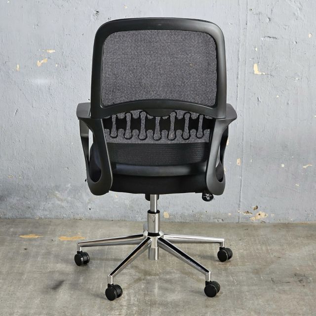 Ghế xoay văn phòng lưng lưới nệm bọc vải GAK824