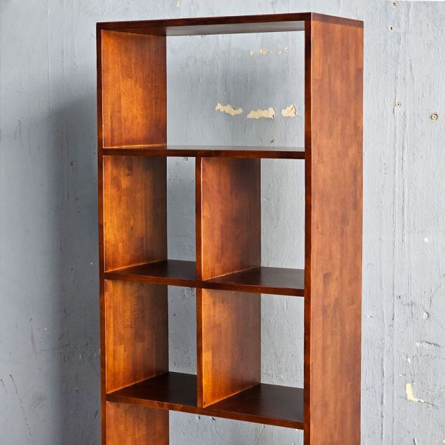 Kệ trang trí 60x30x170cm gỗ cao su KTT68061