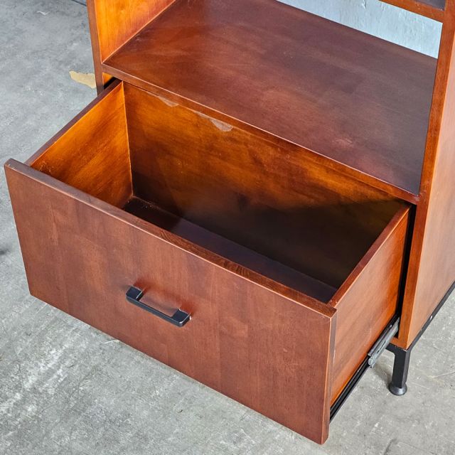 Kệ trang trí 60x30x170cm gỗ cao su KTT68061