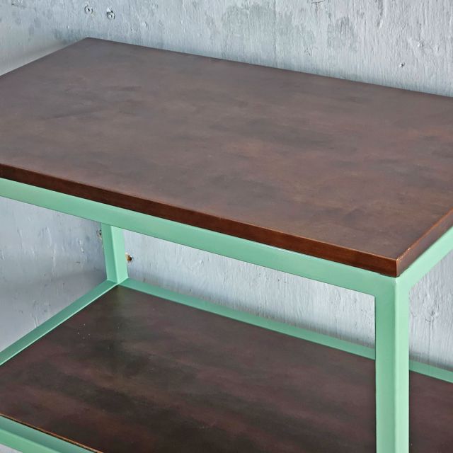 Kệ trang trí 5 tầng 70x40x170cm gỗ cao su KTT68058