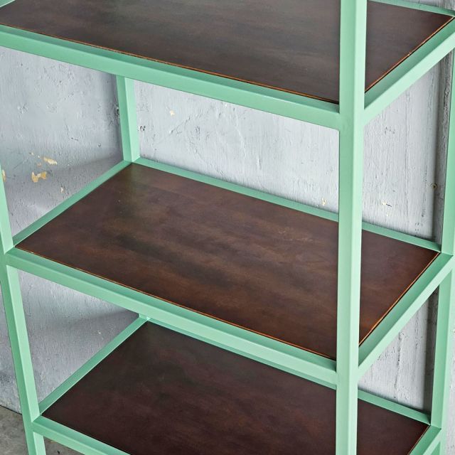 Kệ trang trí 5 tầng 70x40x170cm gỗ cao su KTT68058