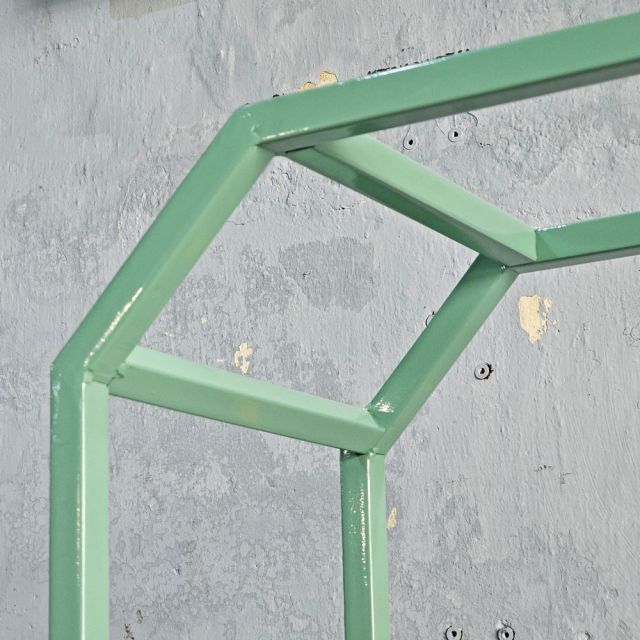 Kệ trang trí 46x28x180cm gỗ cao su KTT68059