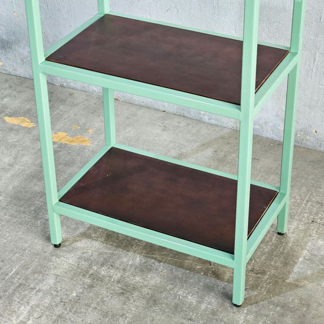 Kệ trang trí 46x28x180cm gỗ cao su KTT68059