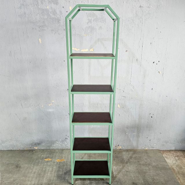 Kệ trang trí 46x28x180cm gỗ cao su KTT68059