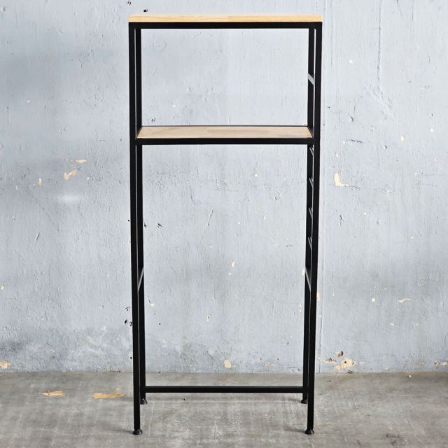 Kệ tủ lạnh 58x30x132cm gỗ cao su KTLA006