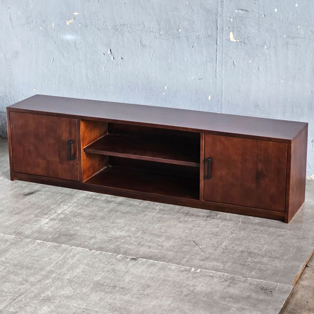 Kệ tủ TV 150x30x40cm gỗ cao su KTV68129