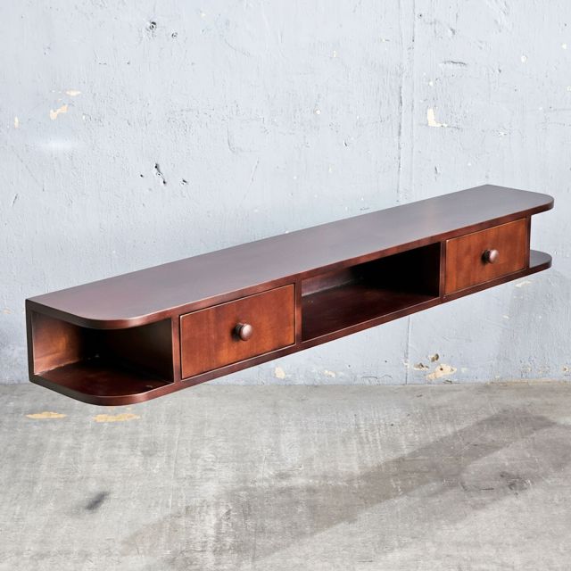 Kệ Tivi treo tường gỗ tự nhiên KTV68103