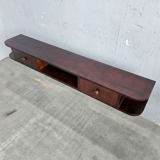 Kệ Tivi treo tường gỗ tự nhiên KTV68103