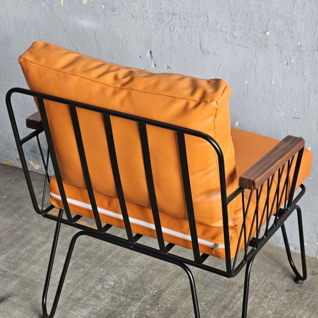 Ghế sofa đơn Fi12 nệm bọc da Si GSD68116