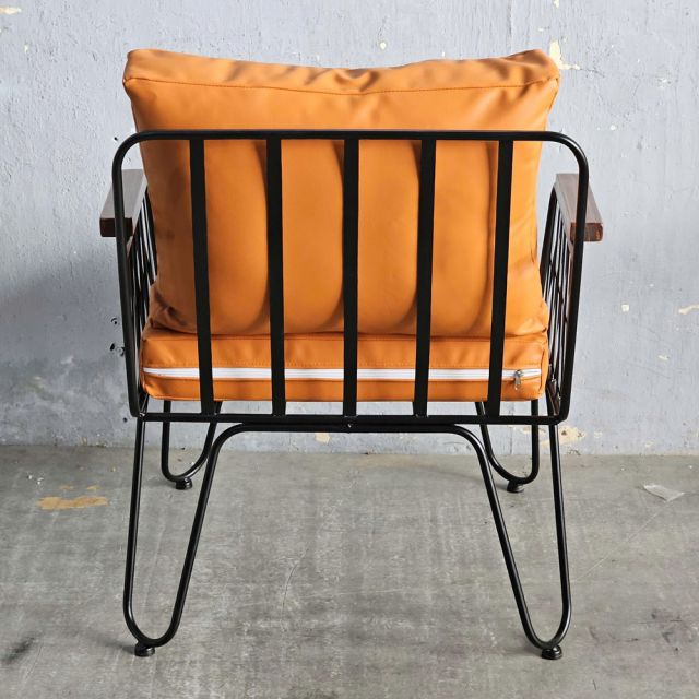 Ghế sofa đơn Fi12 nệm bọc da Si GSD68116