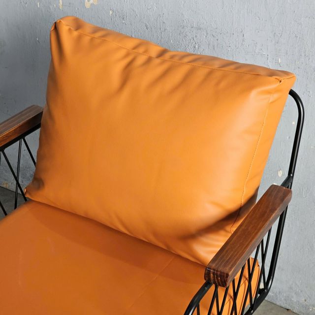 Ghế sofa đơn Fi12 nệm bọc da Si GSD68116