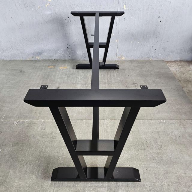 Chân sắt cố định 160x60cm sơn tĩnh điện CHB68101