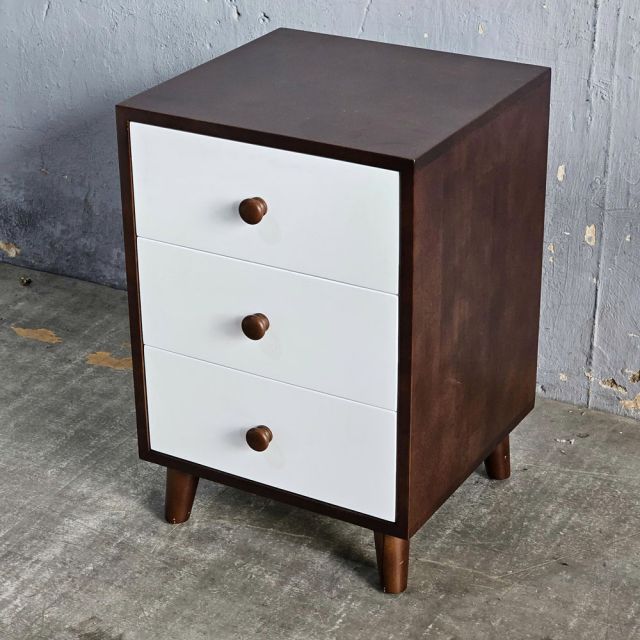 Tủ đầu giường 42x40x62cm gỗ cao su TDG68071