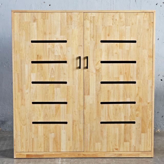 Tủ giày dép 120x35x126cm gỗ cao su KG68112
