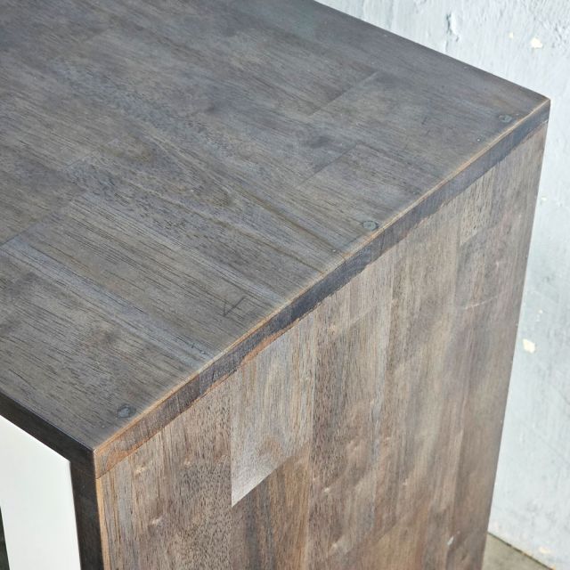 Tủ hồ sơ, tủ đầu bàn gỗ tự nhiên cửa kính THS68062