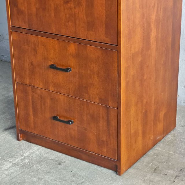 Tủ quần áo nhỏ 60x55x180cm gỗ cao su TQA68084