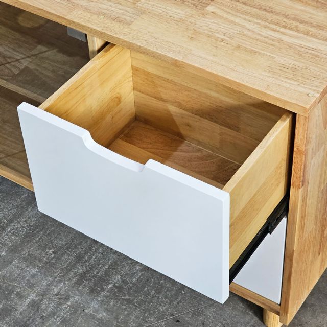 Kệ tủ TV 150x30x65cm gỗ cao su KTV68131