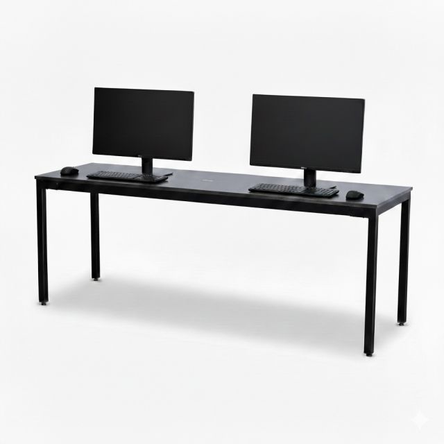 Bàn làm việc 200x60cm gỗ cao su hệ UConcept HBUC071