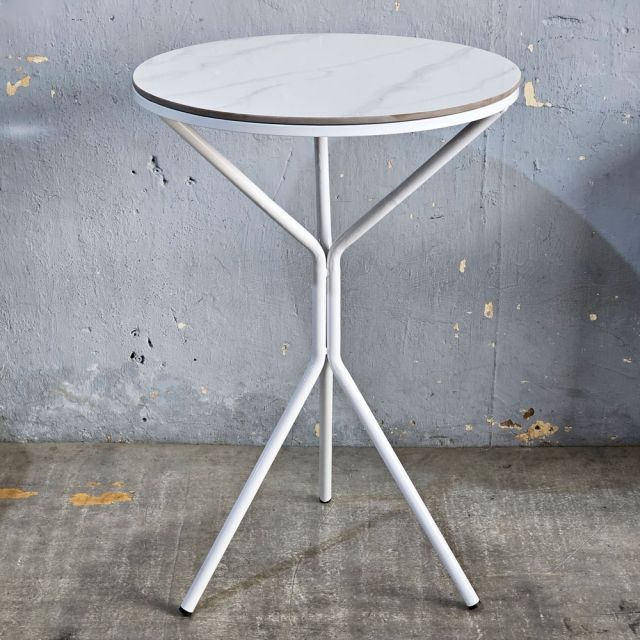 Bàn bar 60x60x89cm mặt ceramic chân sắt BB046