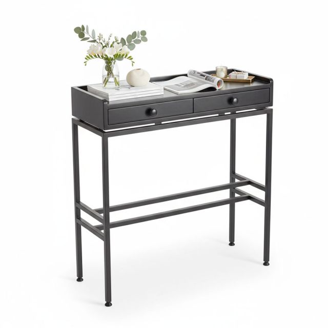 Bàn Console 80x30x85cm gỗ cao su CST115