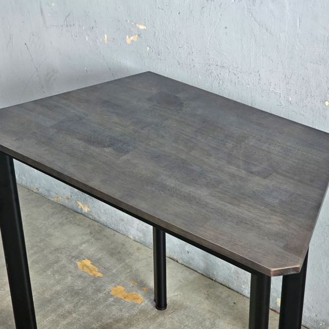 Bàn hình thang 100x52cm gỗ cao su hệ Oval HBOV055