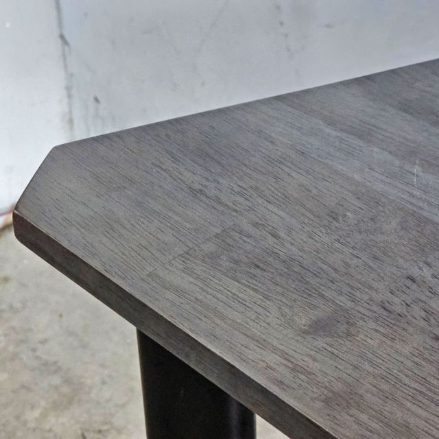 Bàn hình thang 100x52cm gỗ cao su hệ Oval HBOV055