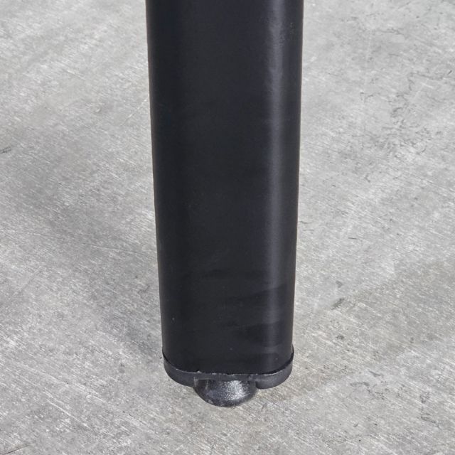 Bàn hình thang 100x52cm gỗ cao su hệ Oval HBOV055