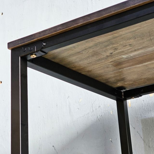 Bàn làm việc 120x60cm gỗ tự nhiên hệ Minimal 2 HBMN030