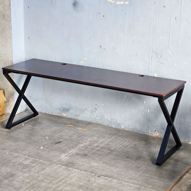 Bàn cụm 2 người 200x60cm gỗ cao su hệ XConcept HBXC054