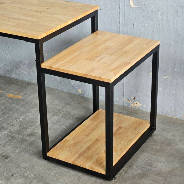 Bàn vi tính kết hợp kệ CPU và máy in 160x60x75(cm) COD68043