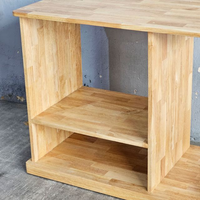 Bàn máy tính 90x50x75cm gỗ cao su CD68047