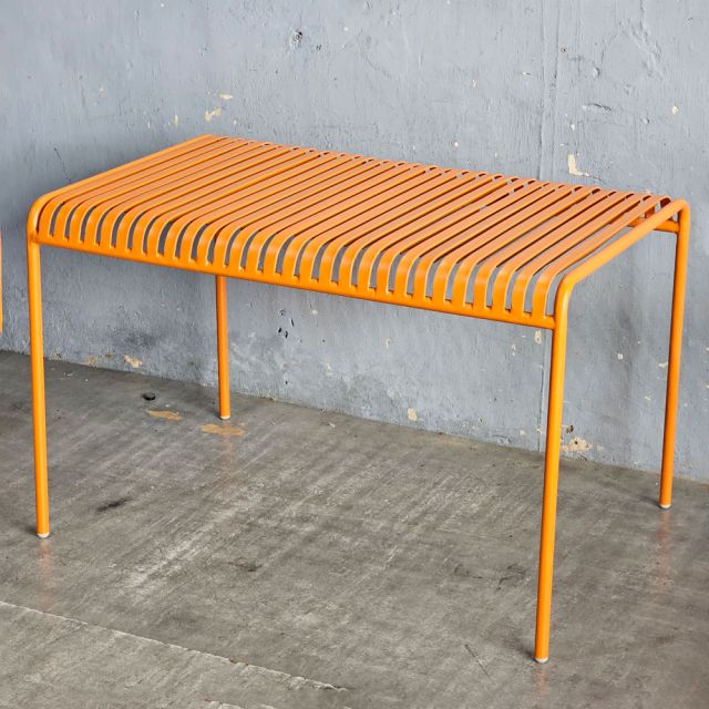 Bàn sắt ngoài trời 140cm sơn tĩnh điện nhiều màu - BNT001